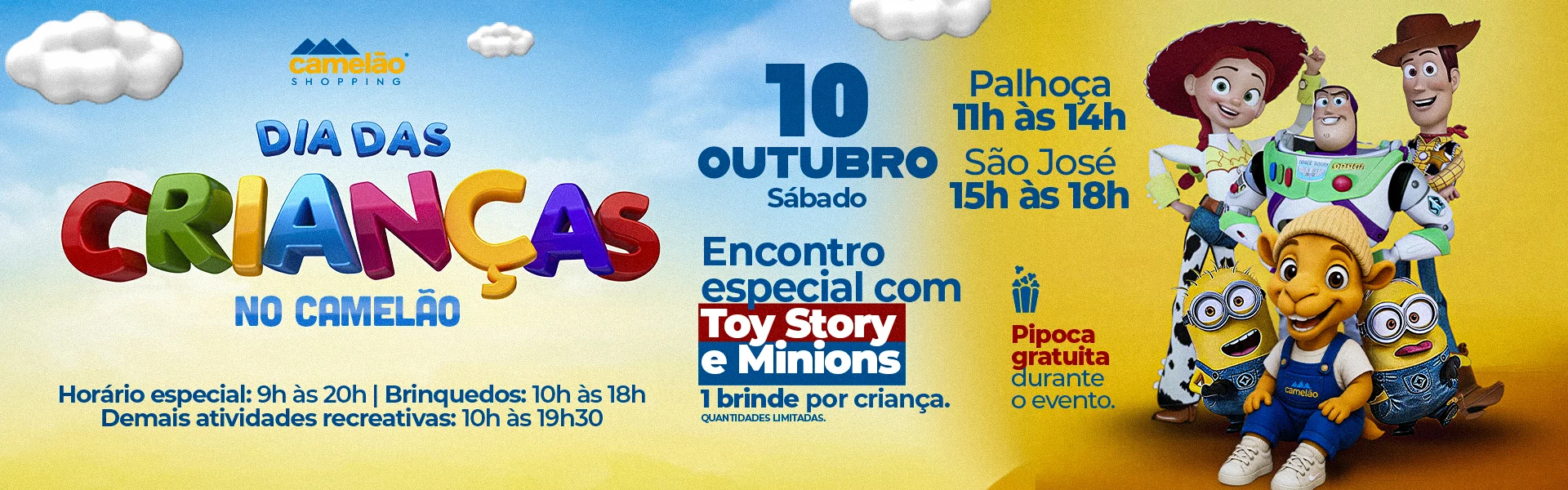 DIA DAS CRIANCAS SHOPPING CAMELAO SAO JOSE